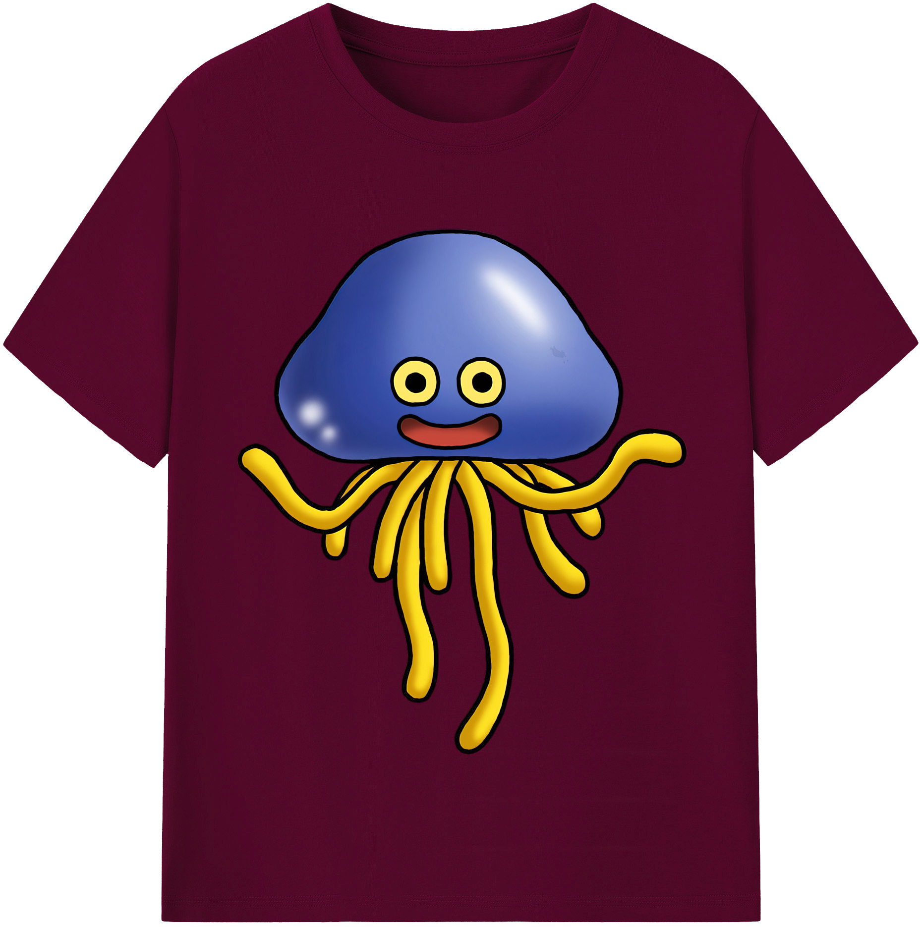 （画像用） ドラゴンクエスト Doragon Kuesuto Dragon Quest レディースカジュアルプリントTシャツ（綿100％）
